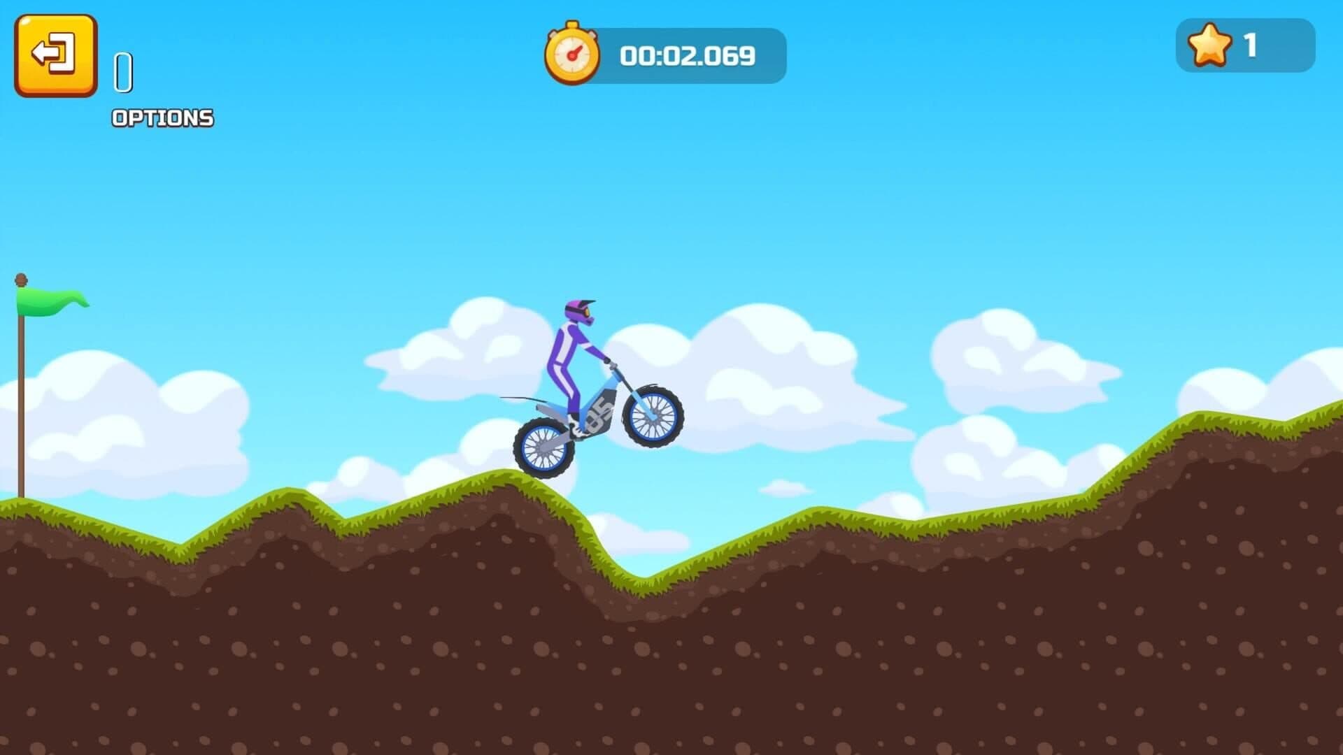 اسکرین‌شات Hill Climb on a Motorcycle - 2