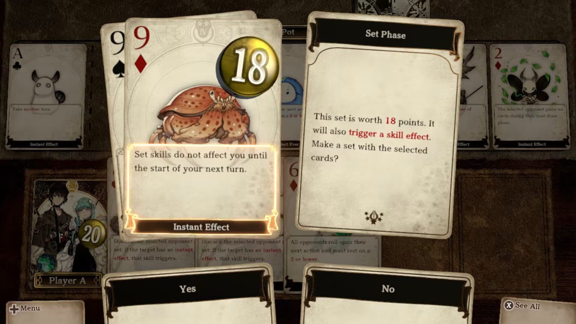 Voice of Cards: The Forsaken Maiden screenshot 0