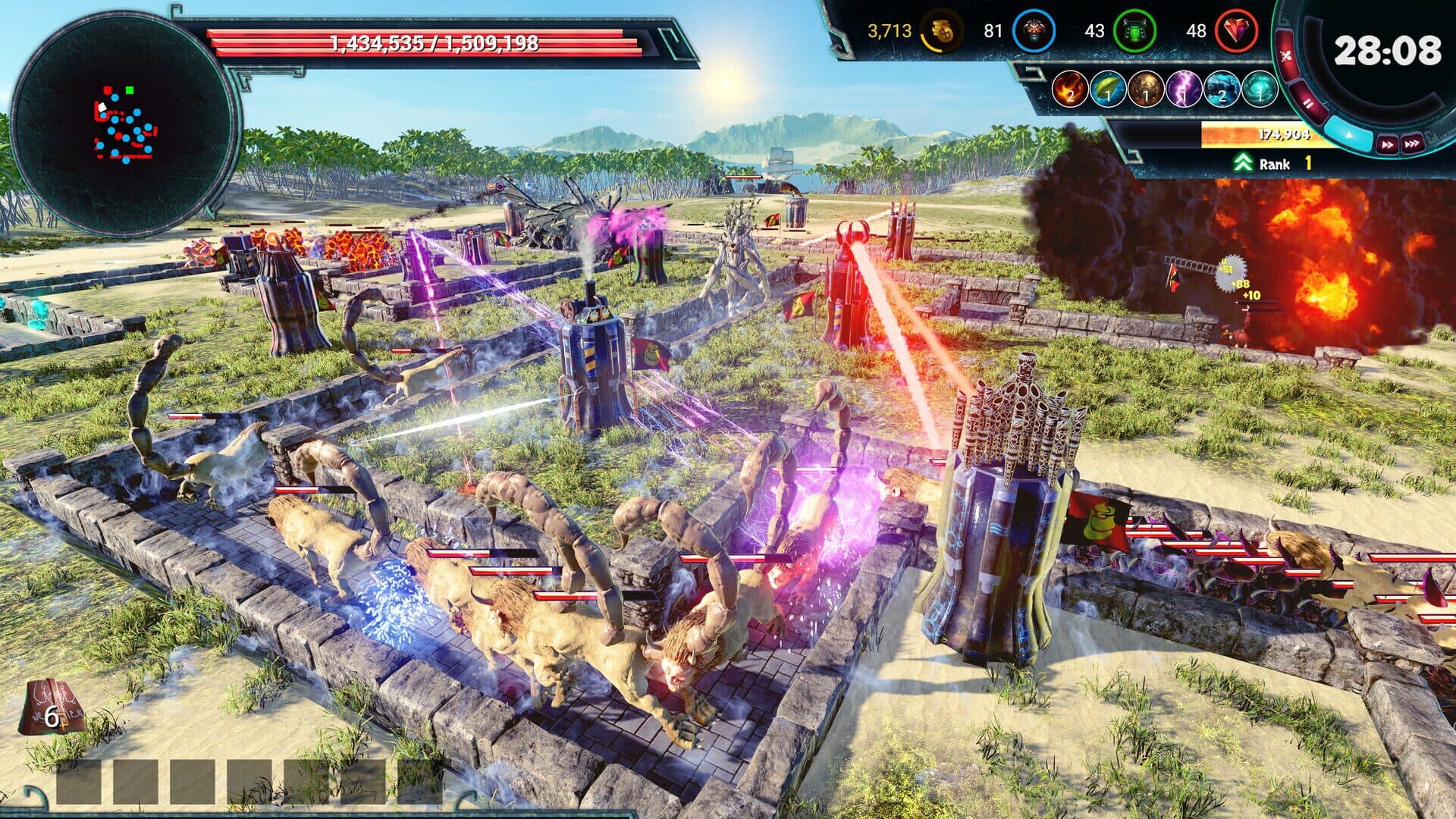 اسکرین‌شات Elemental War Clash - 2