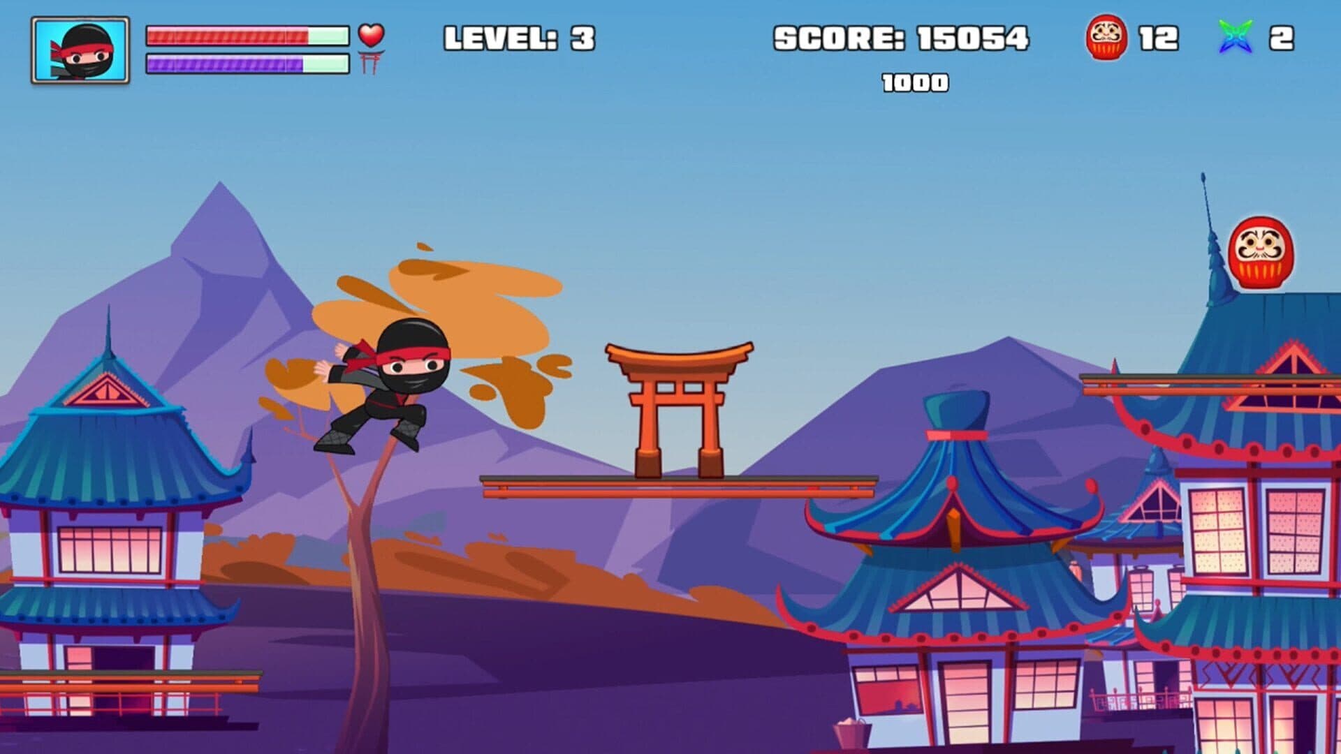 اسکرین‌شات Ninja Run - 1