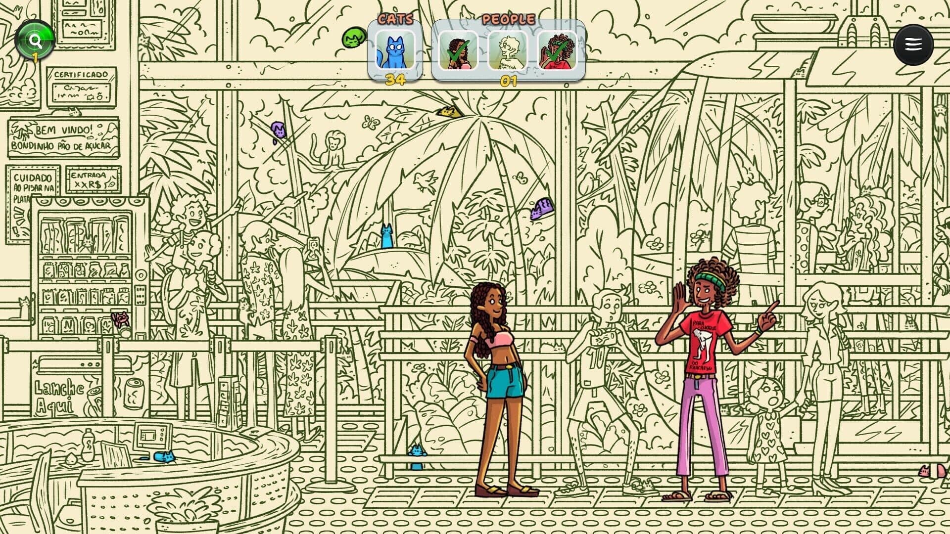 Hidden Cats in Rio de Janeiro screenshot 2