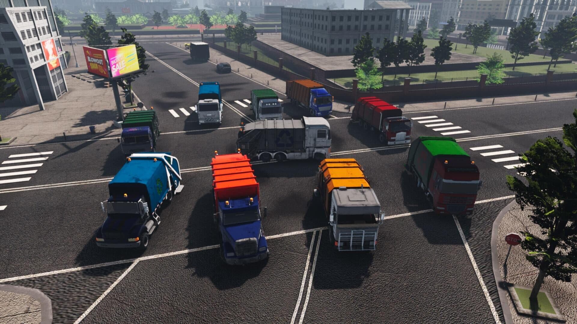 اسکرین‌شات Euro Truck Sim Driver Simulator 24: Garbage - 3