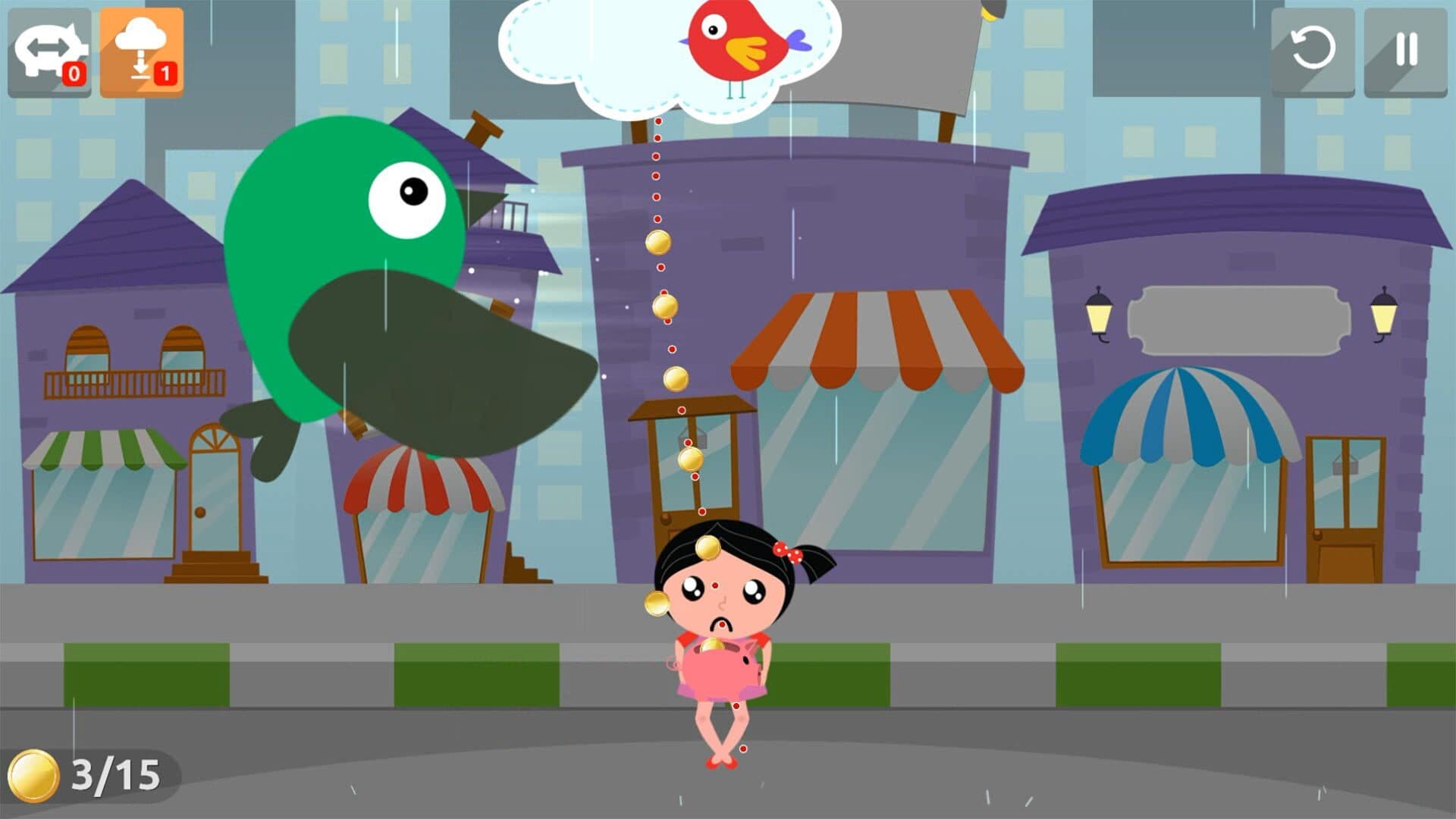 اسکرین‌شات Raining Coins - 1