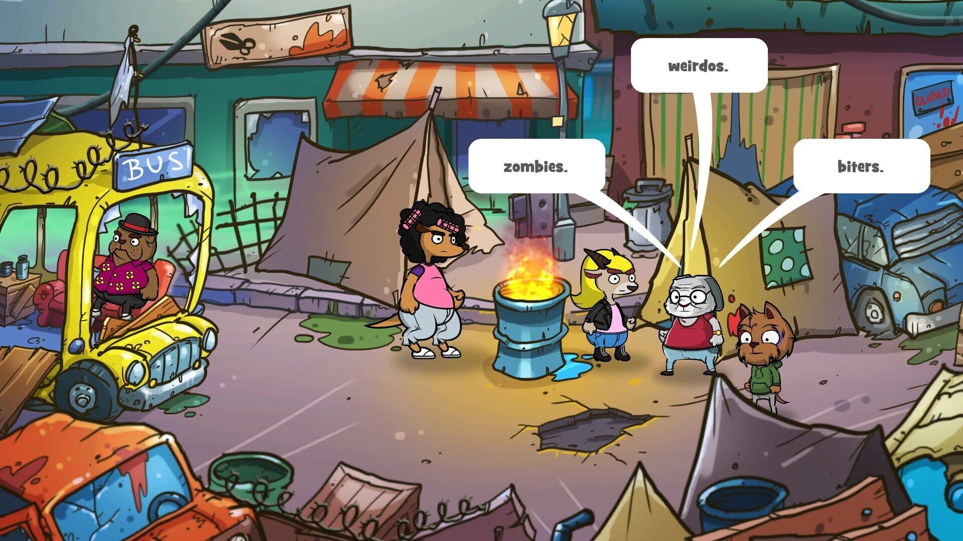 Scheming Through The Zombie Apocalypse: The Beginning screenshot 2