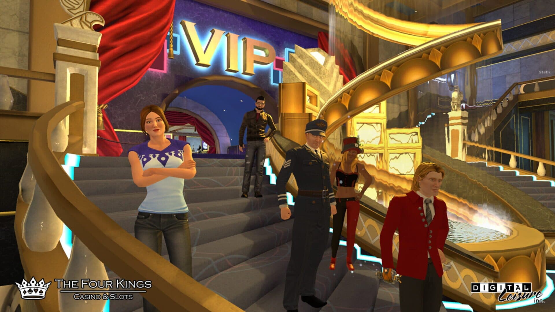 اسکرین‌شات The Four Kings Casino and Slots - 2