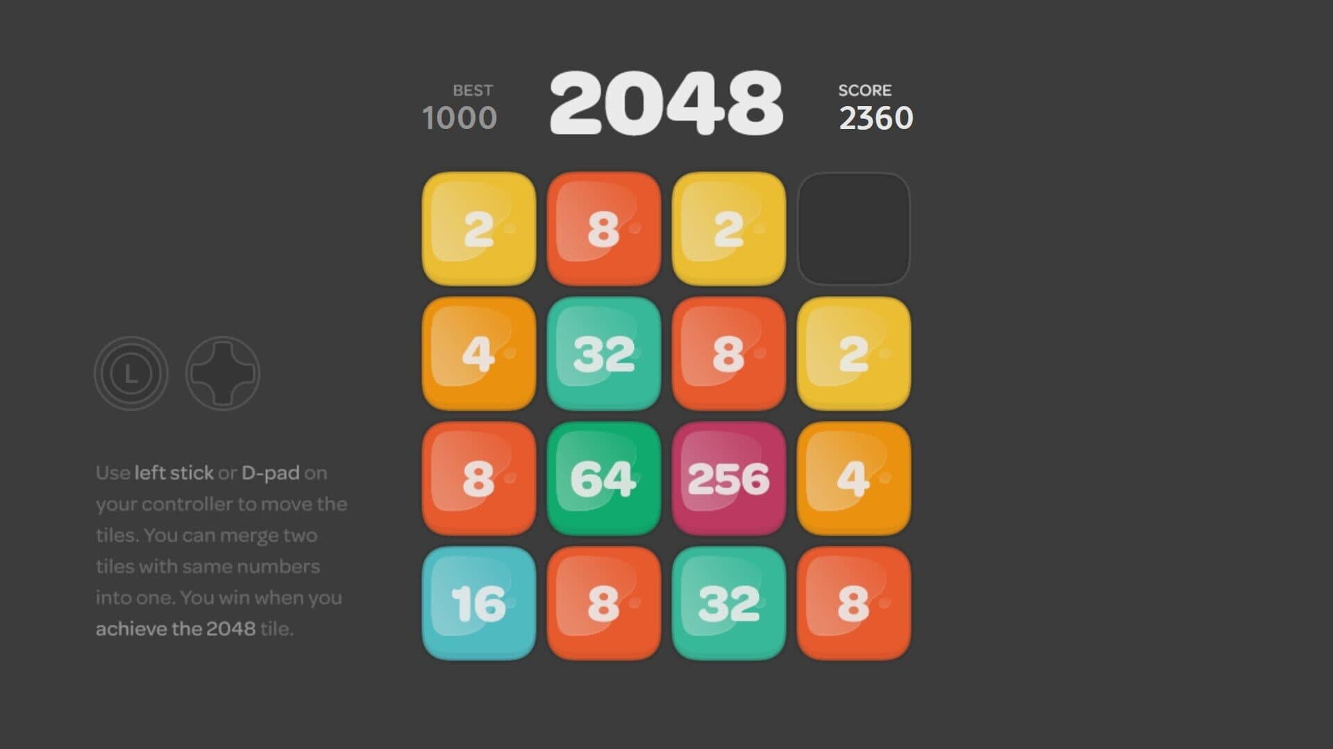 اسکرین‌شات 2048 Maniac - 2
