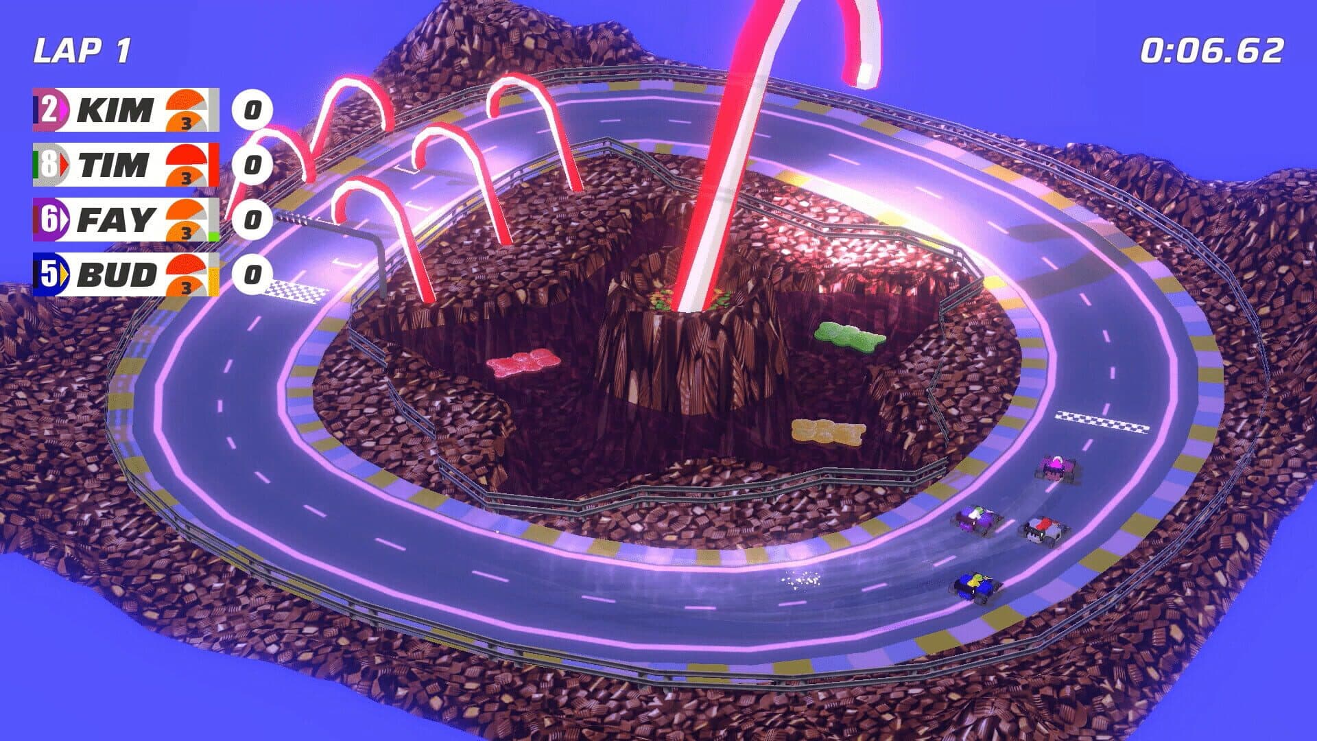 اسکرین‌شات Crashy Laps - 2