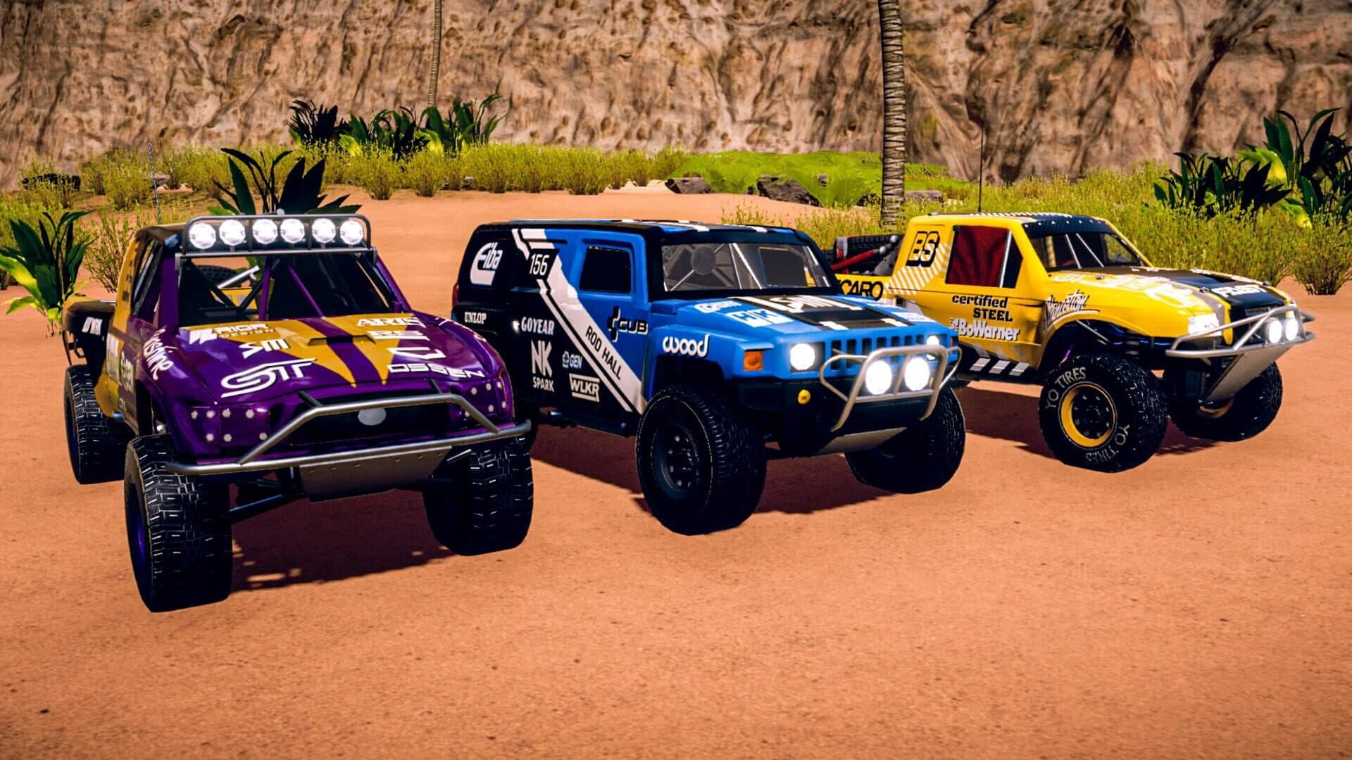 اسکرین‌شات 0 Rally Desert Race: Offroad Dirt Simulator - 1