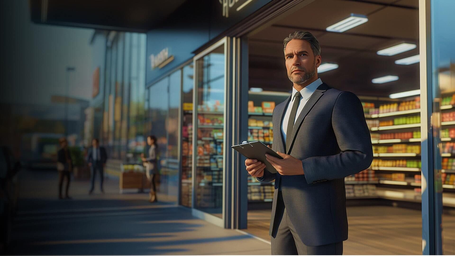 اسکرین‌شات Supermarket CEO Simulator - 1