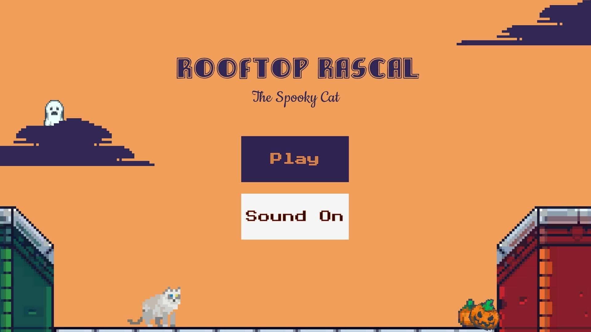اسکرین‌شات Rooftop Rascal: The Spooky Cat - 1