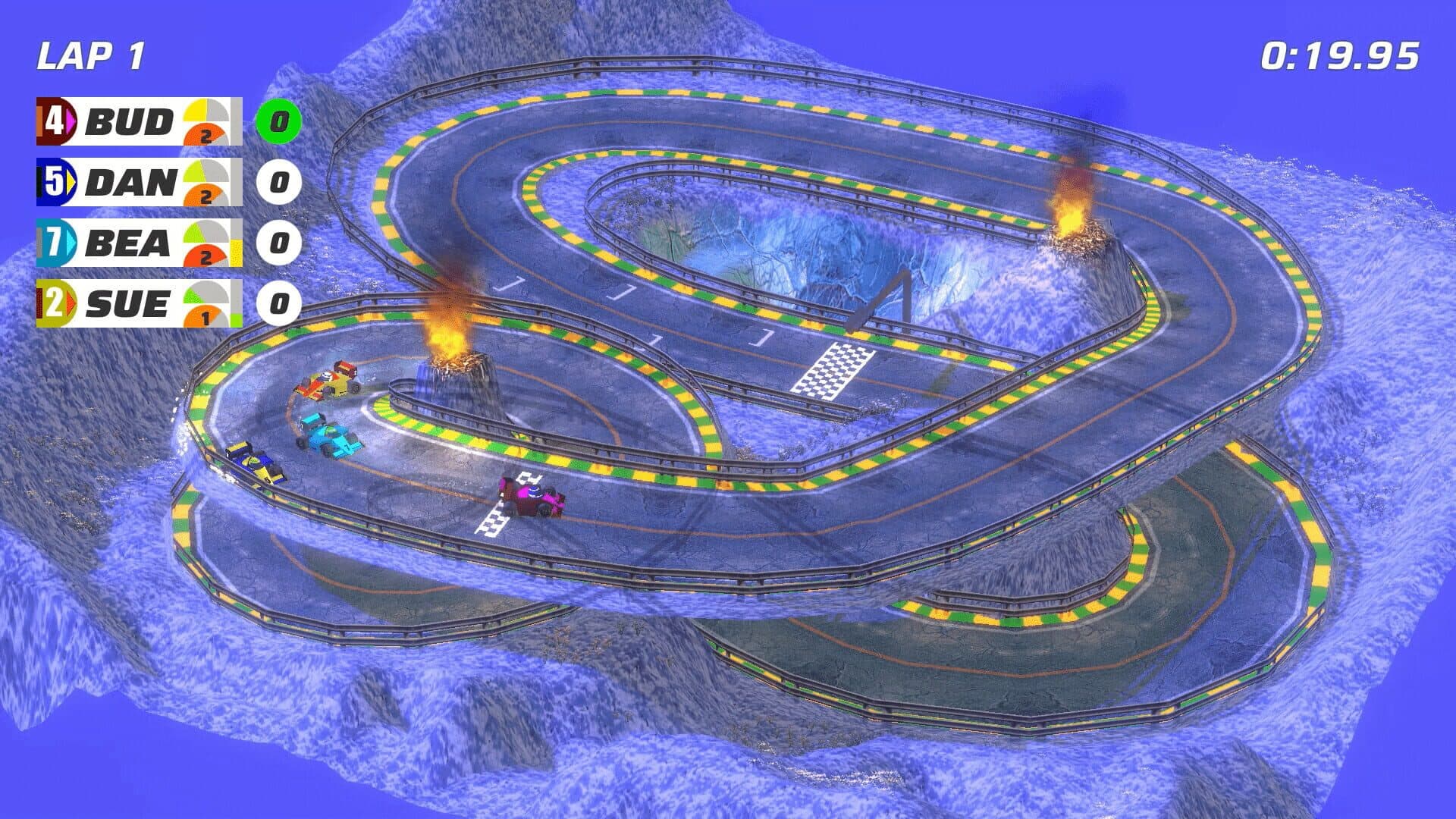 اسکرین‌شات Crashy Laps - 5