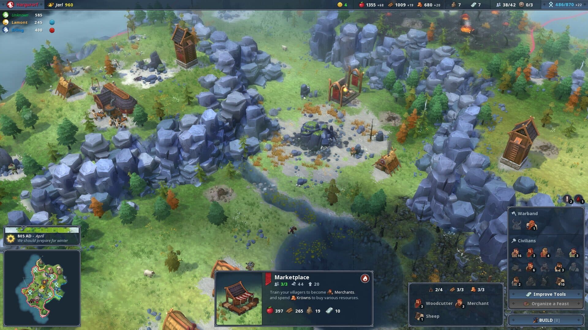 Northgard screenshot 2