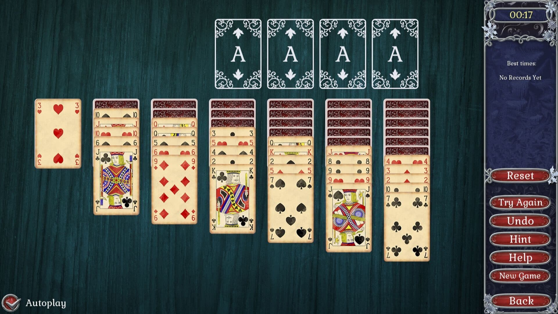 Jewel Match Solitaire Winterscapes screenshot 10