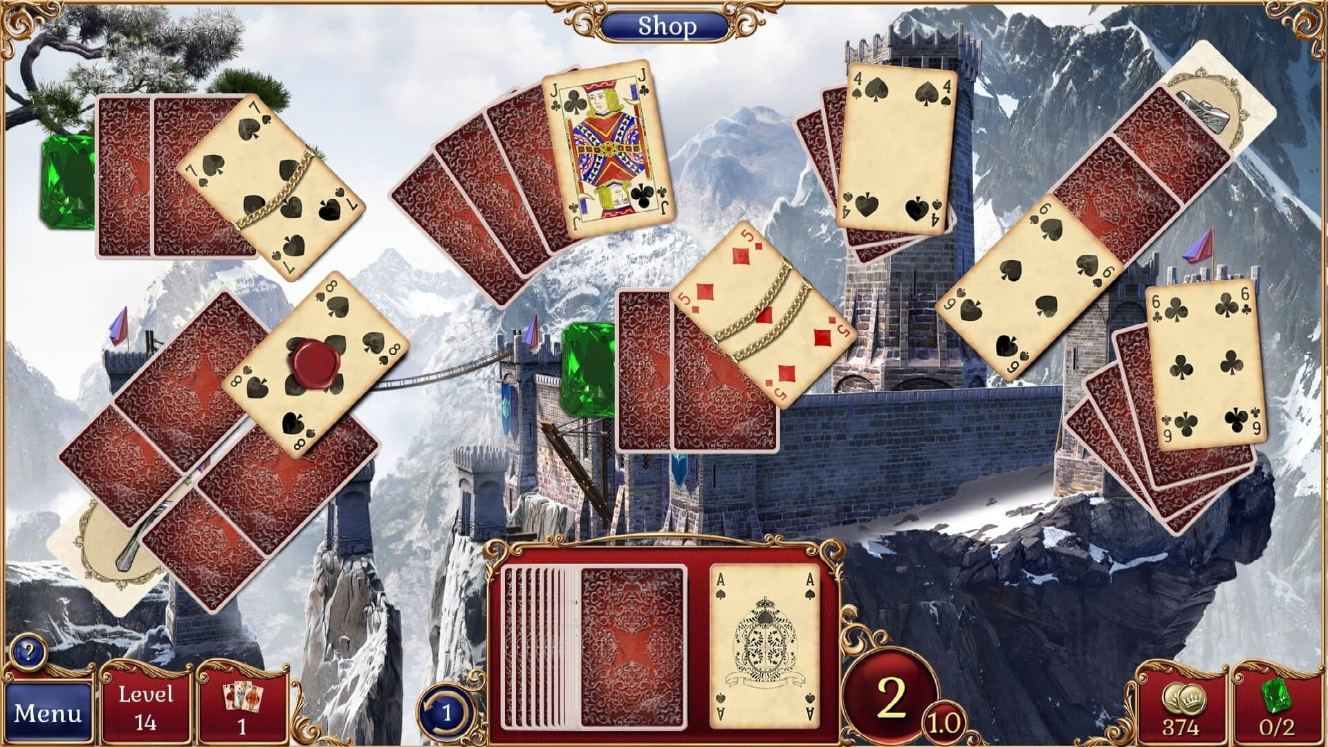 Jewel Match Solitaire 2 Collector's Edition screenshot 5