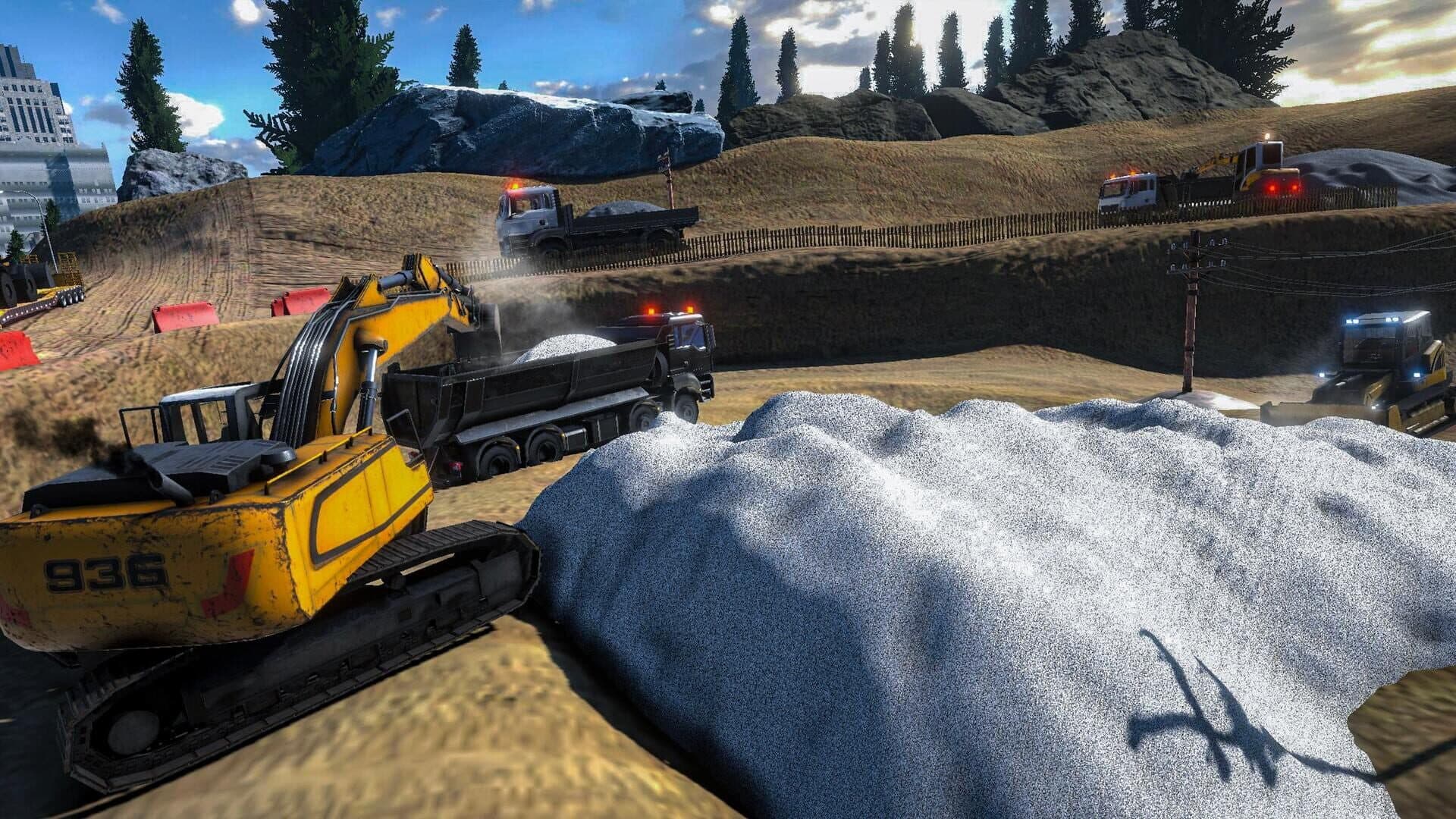 اسکرین‌شات Construction Machine Simulator 2023: Hard Truck Work Job - 3