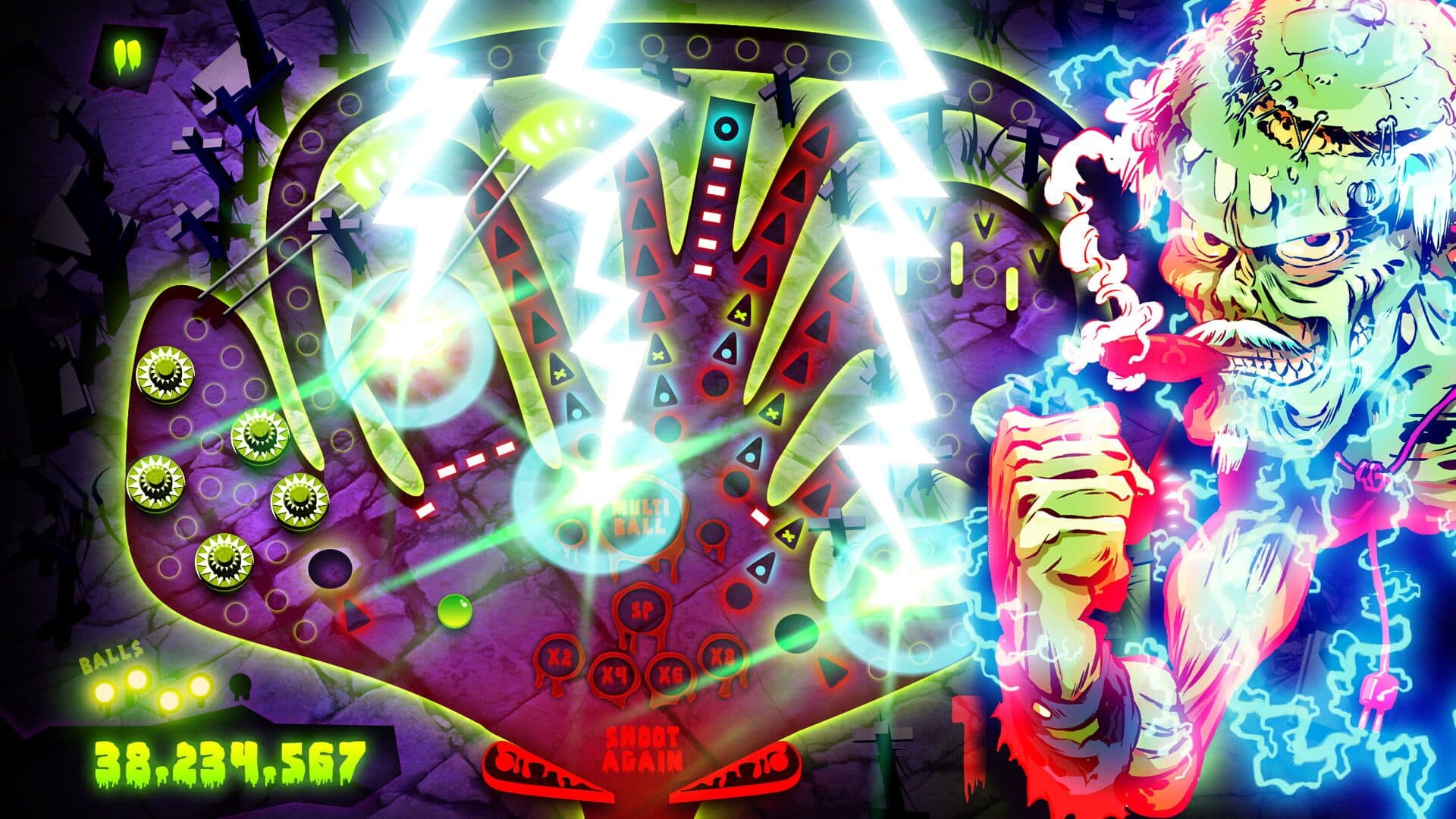 اسکرین‌شات Zombie Pinball - 4