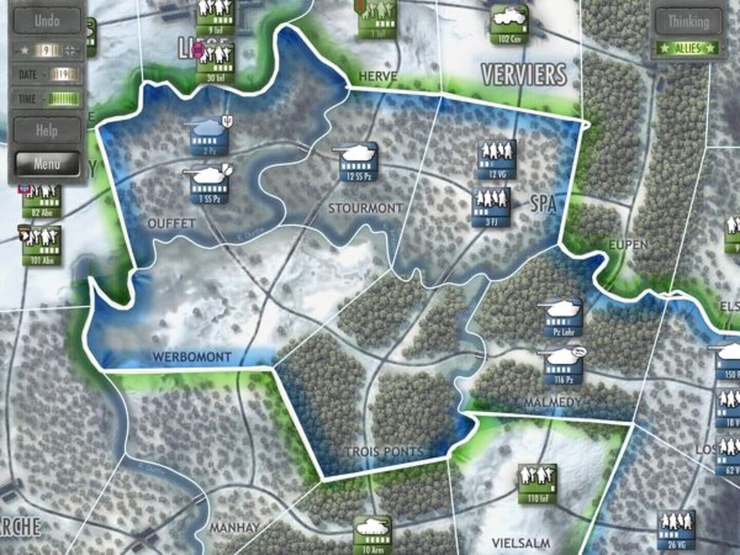 اسکرین‌شات Battle of the Bulge - 4