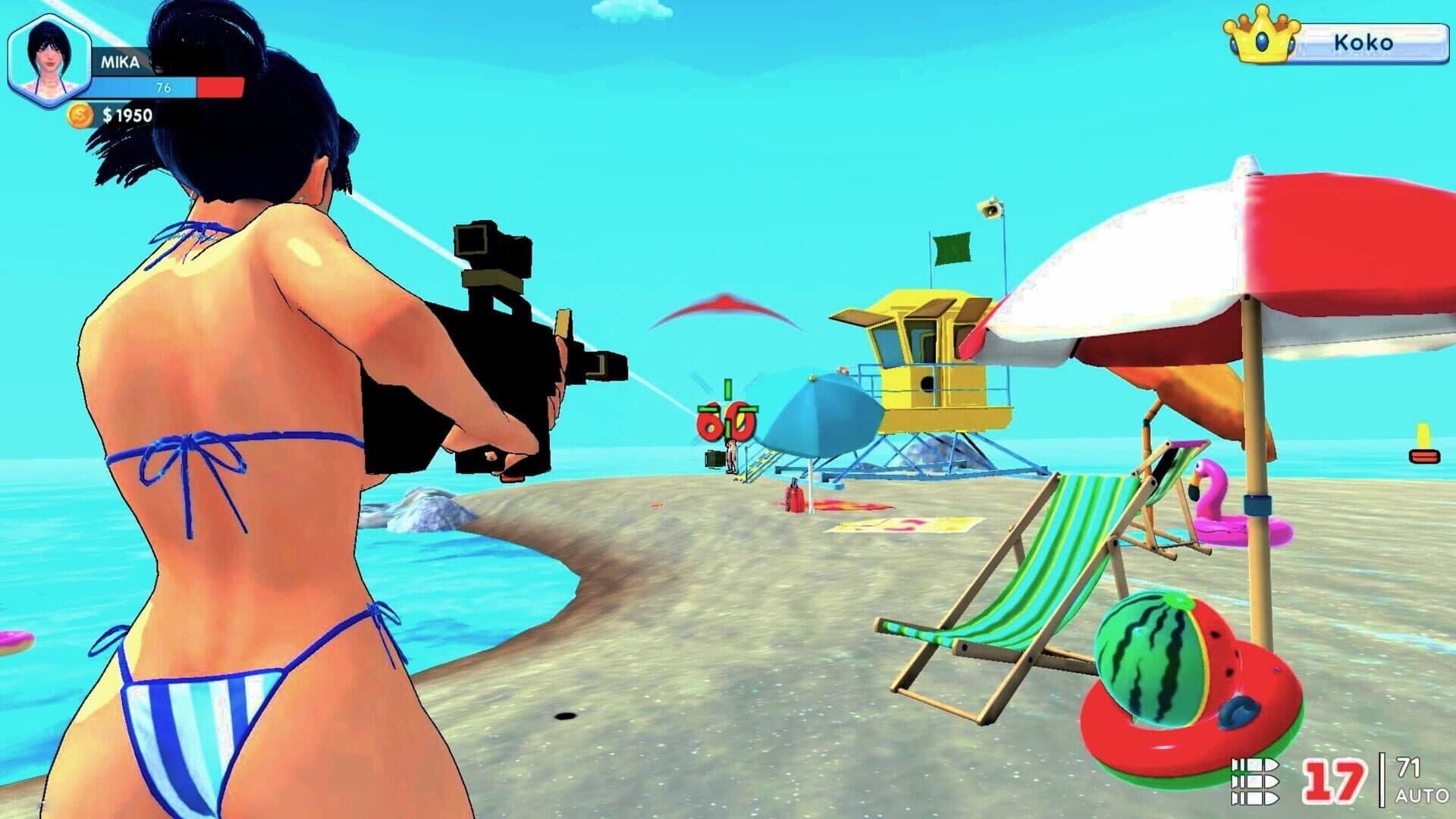 اسکرین‌شات Bikini Beach: Anime Girls Assault - 4