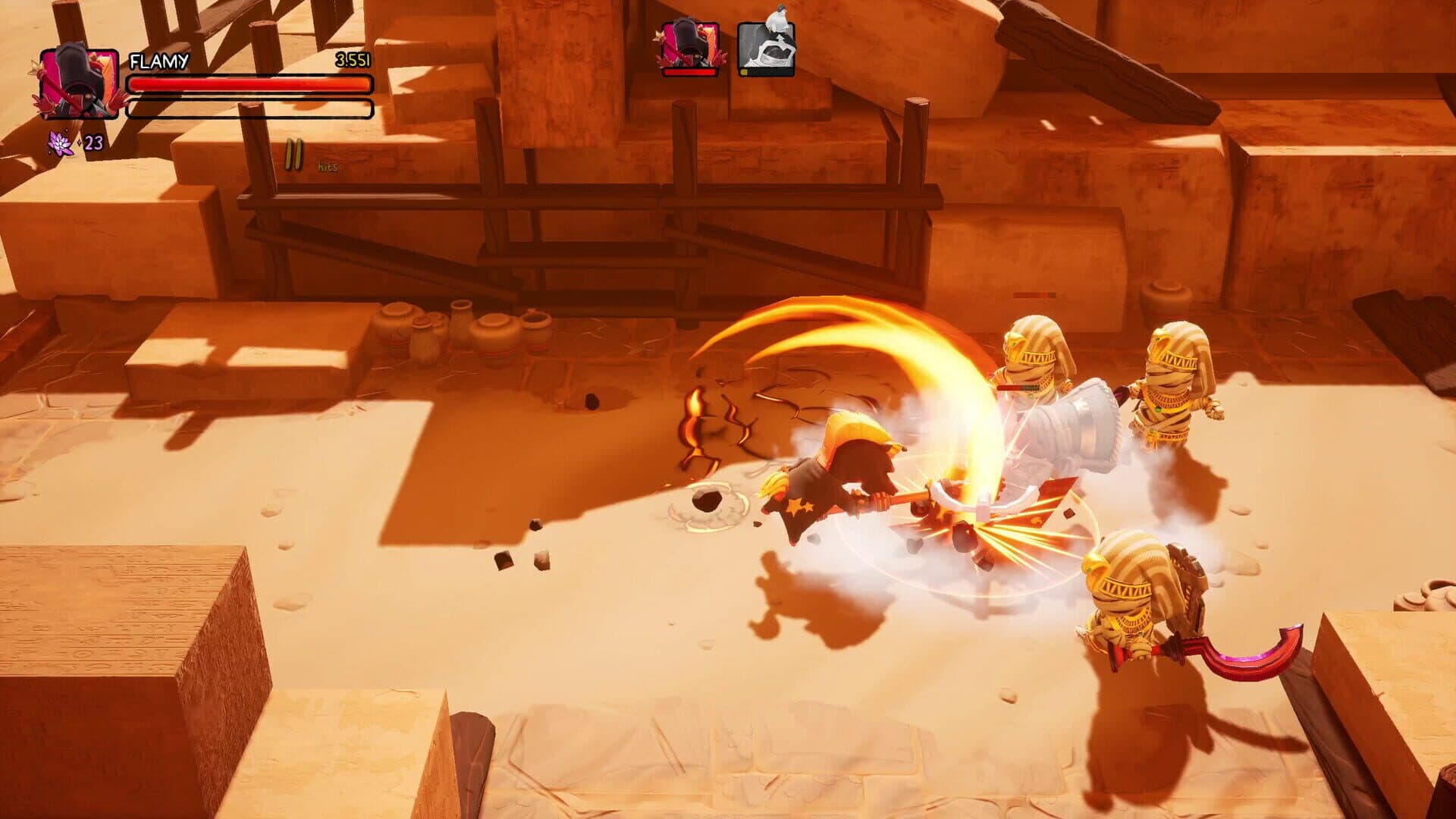 Big Helmet Heroes screenshot 2