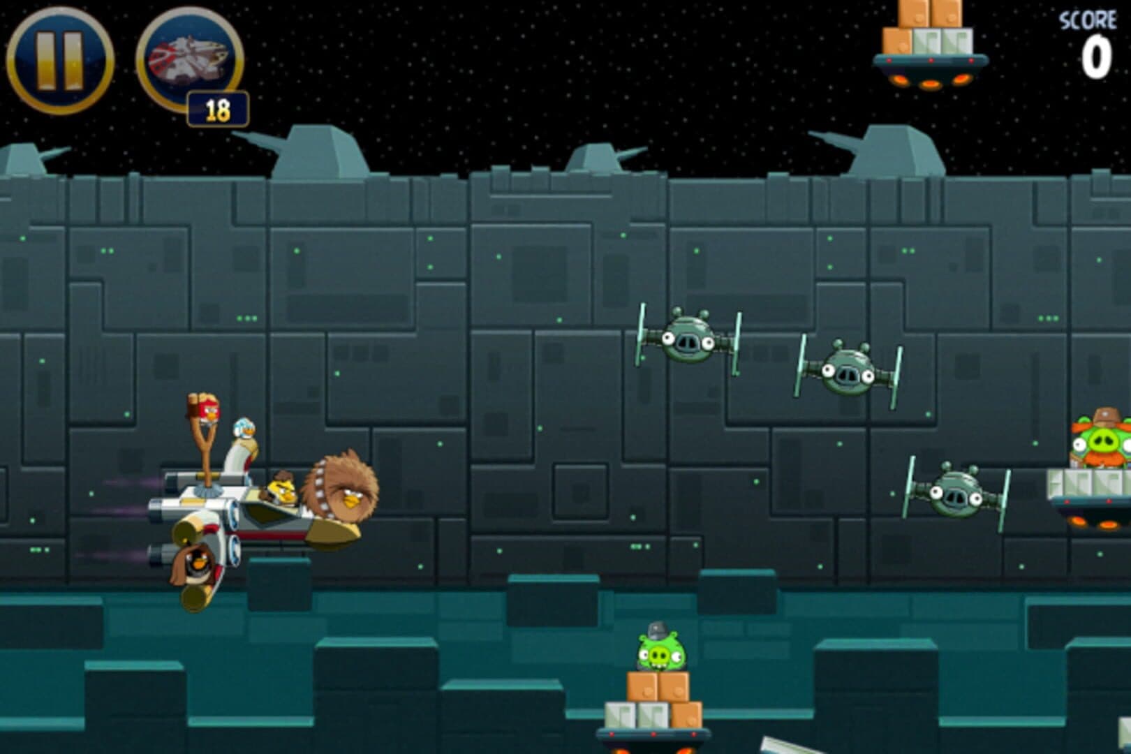 Angry Birds Star Wars screenshot 1