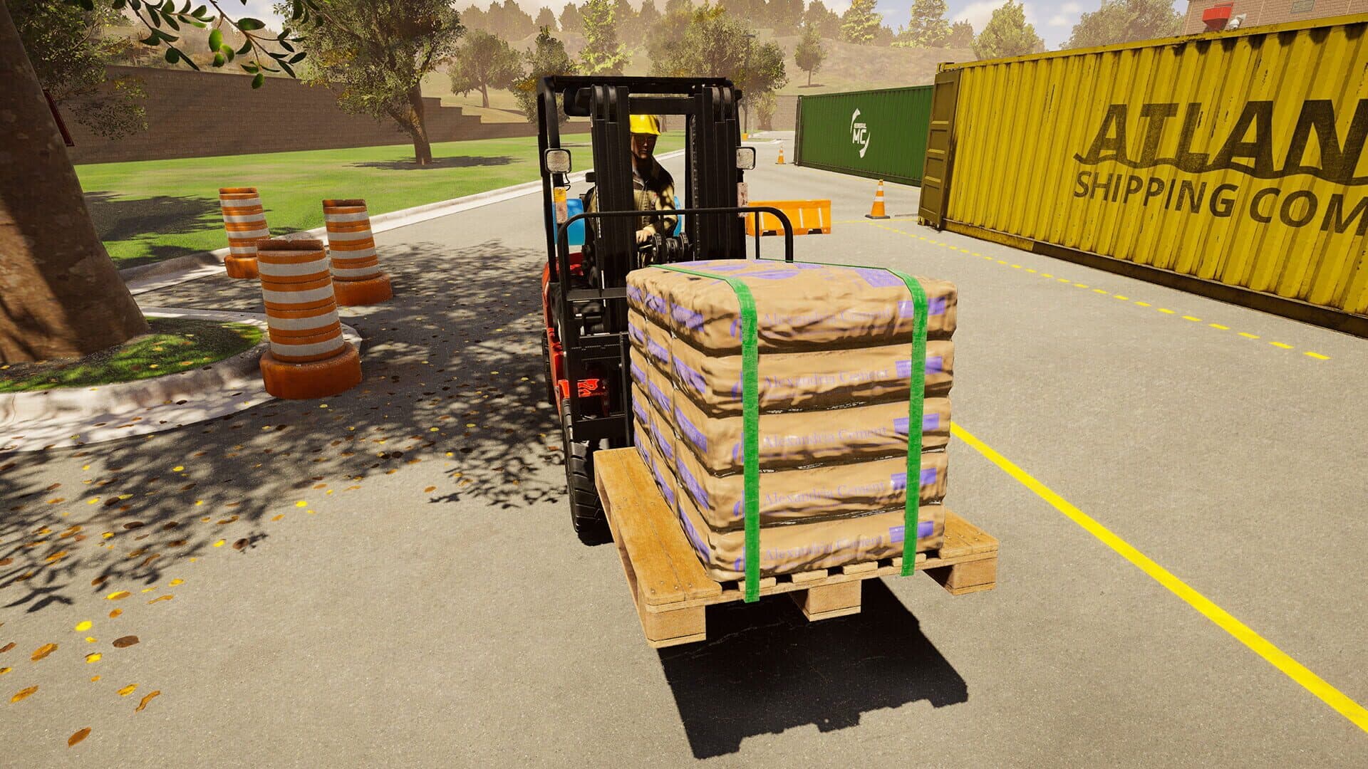 اسکرین‌شات Forklift Simulator - 8