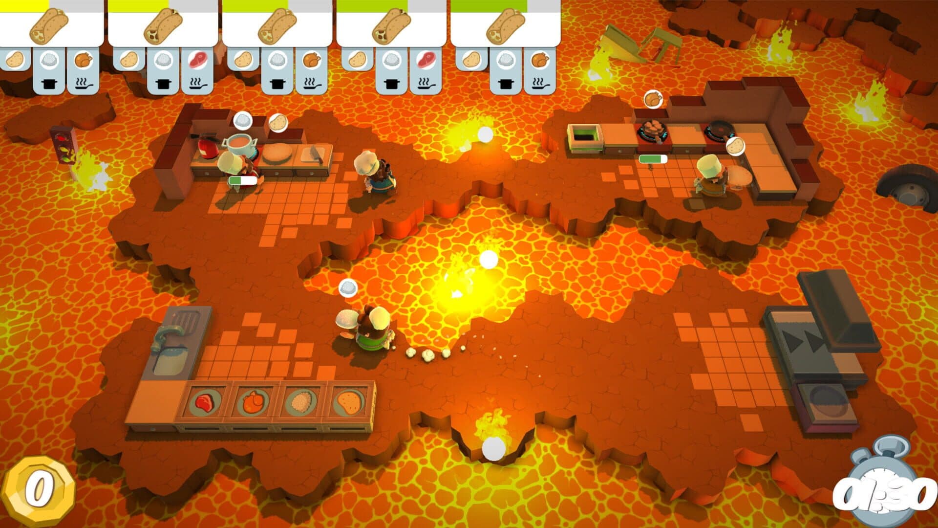 اسکرین‌شات Overcooked! - 3