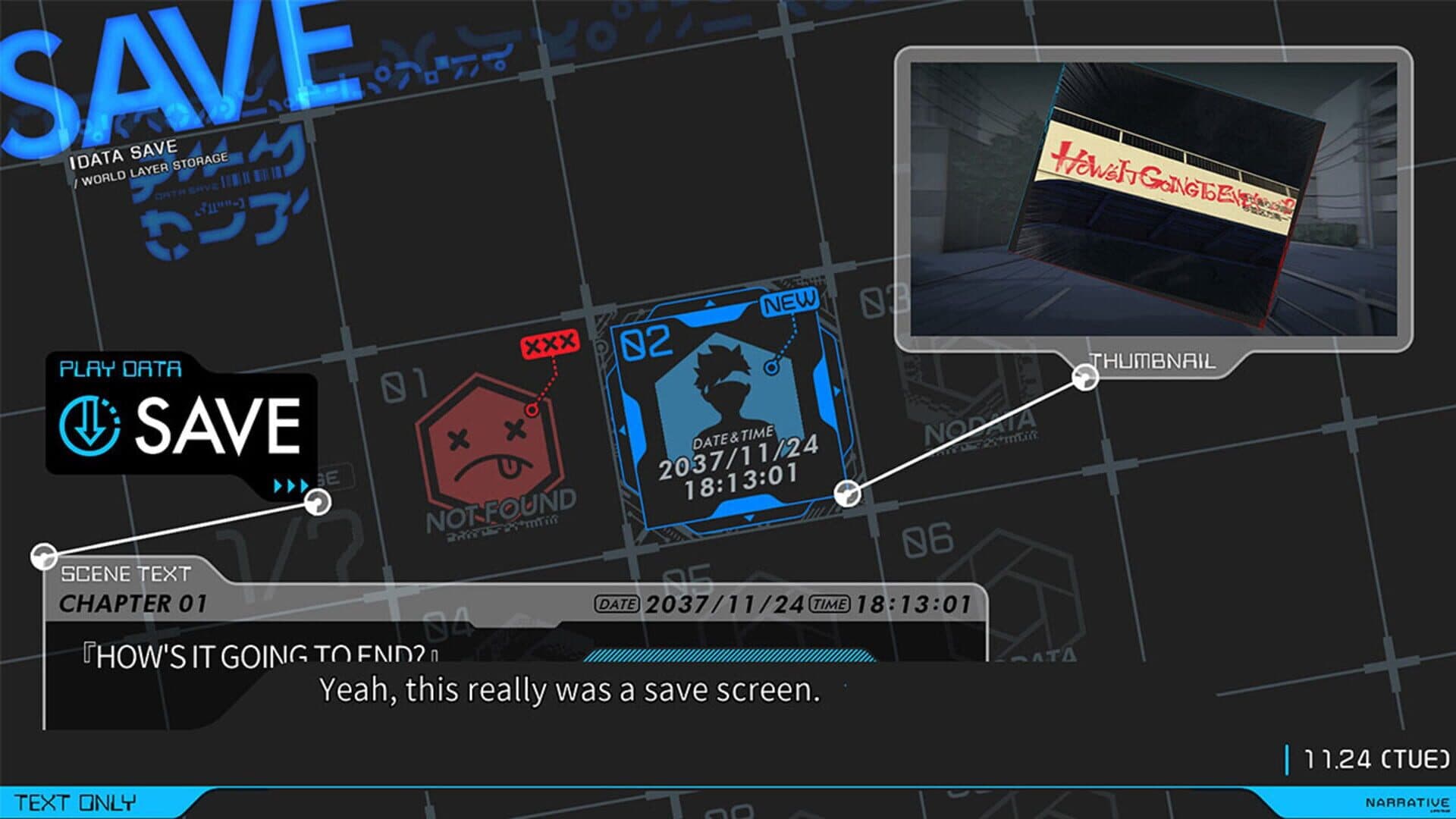 Anonymous;Code screenshot 2
