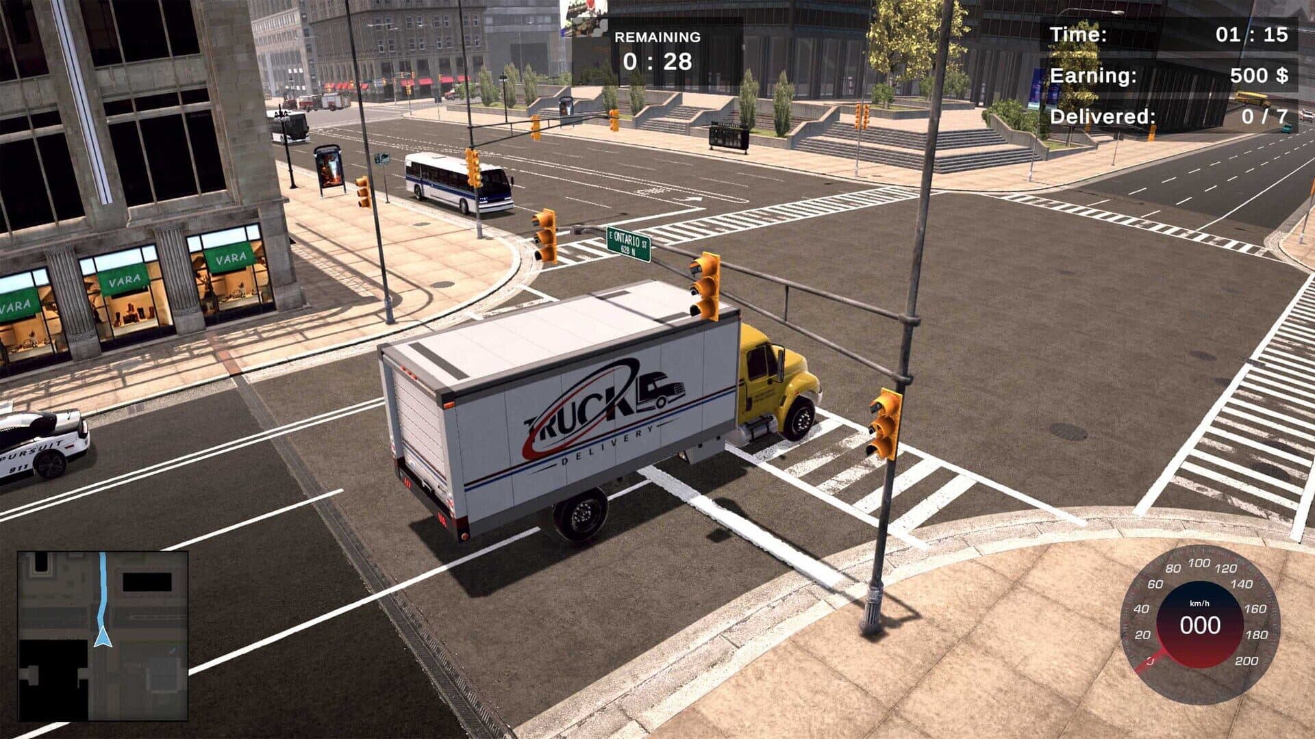 اسکرین‌شات Truck Simulator 2025: City Work Delivery - 8