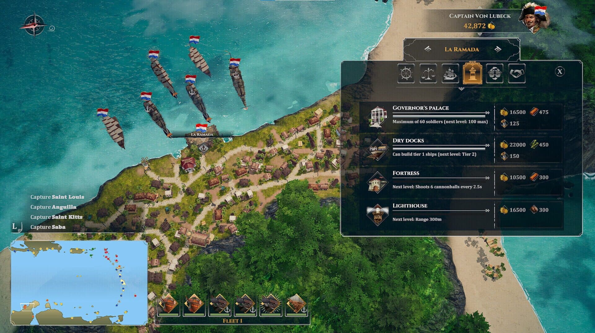 Corsairs: Battle of the Caribbean screenshot 3