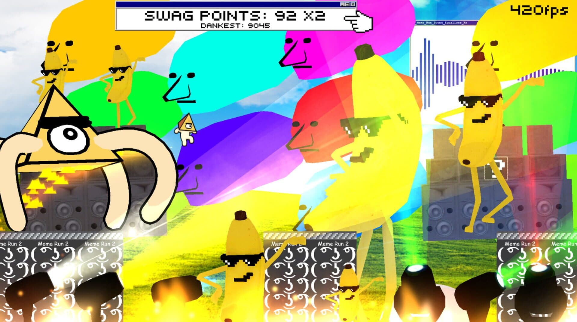 Meme Run 2 screenshot 2