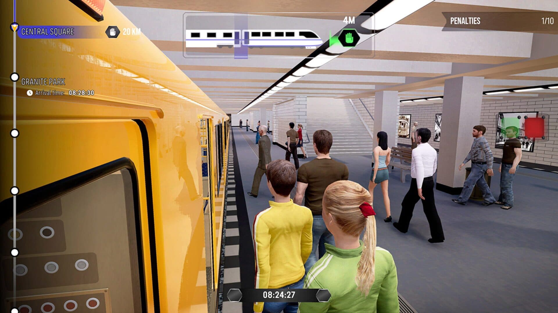 اسکرین‌شات Subway Simulator 2025: City Train - 5