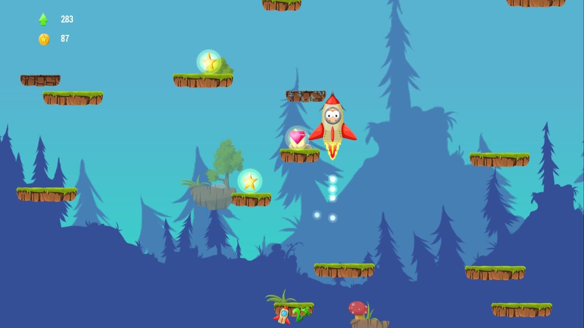 اسکرین‌شات Perry Pig Jump - 4