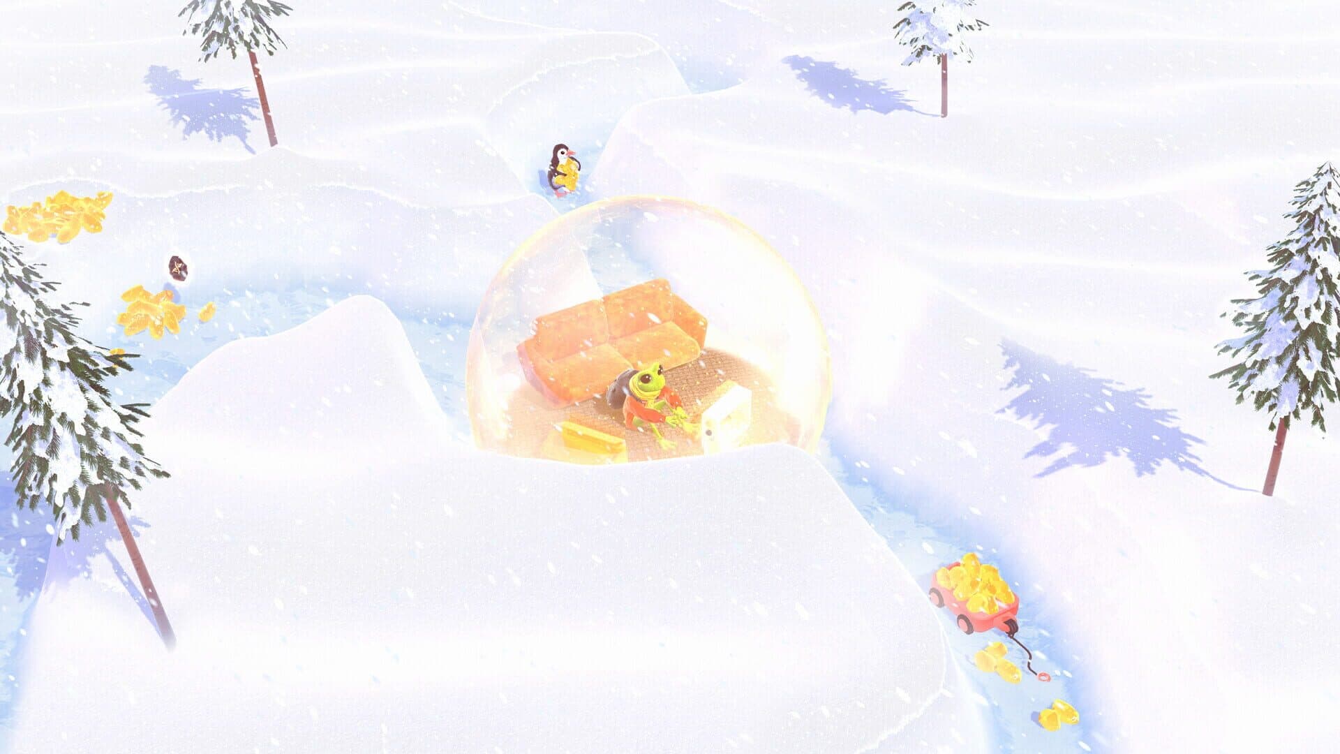 اسکرین‌شات Froggy Hates Snow - 3