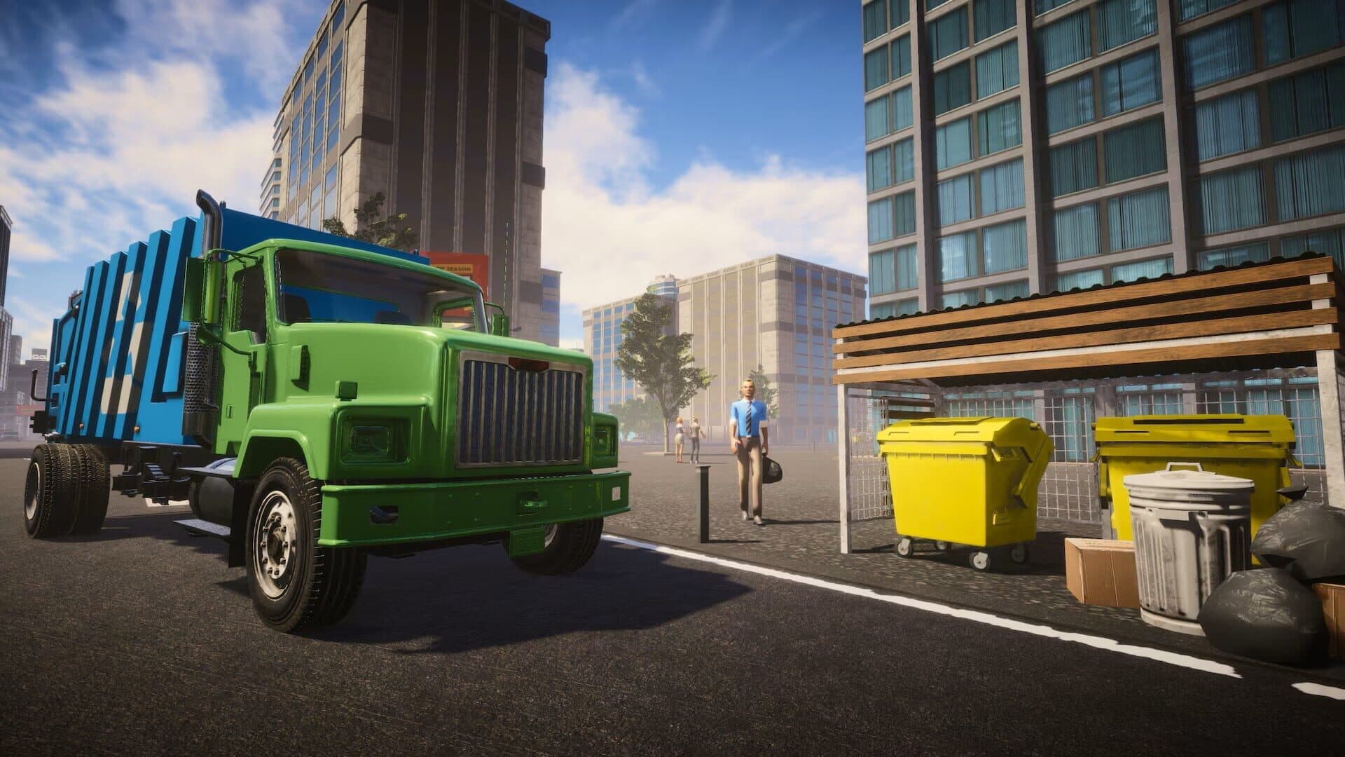 اسکرین‌شات Garbage Truck Sim Driver Simulator 26 - 3