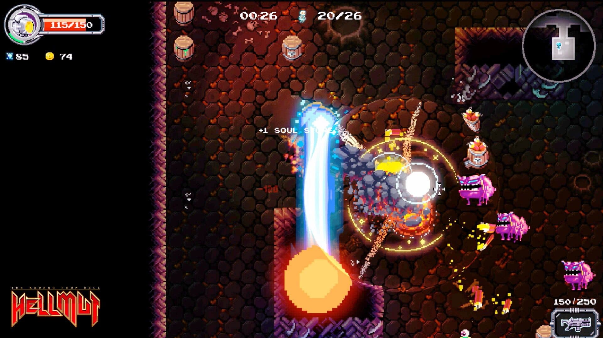 Hellmut: The Badass from Hell screenshot 1