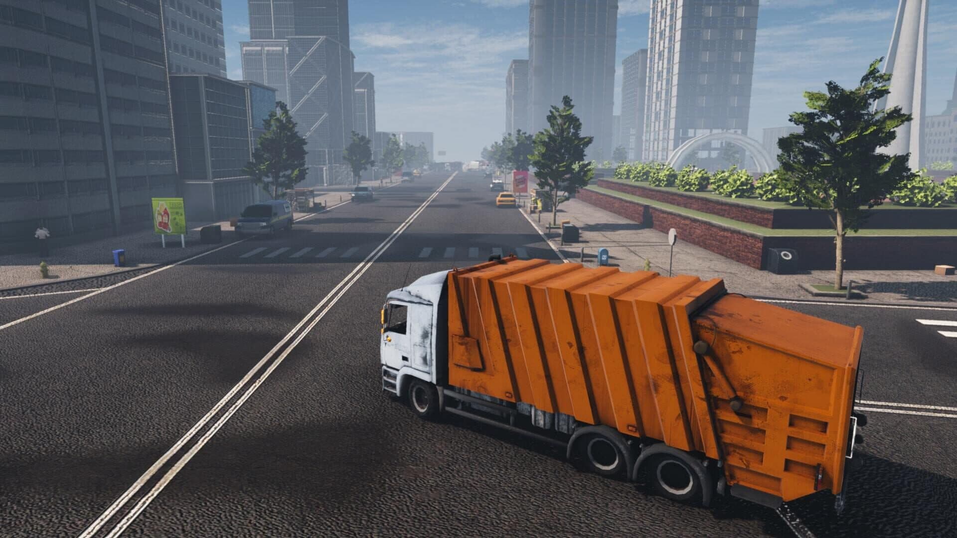 اسکرین‌شات Euro Truck Sim Driver Simulator 24: Garbage - 1