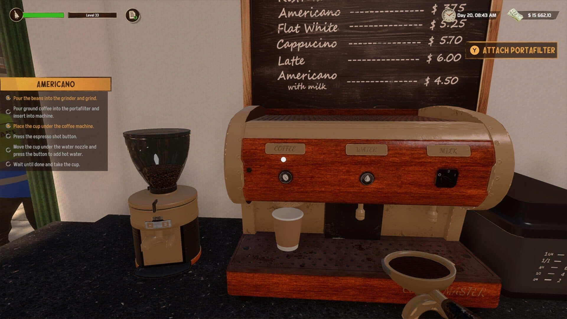 اسکرین‌شات Barista Life Simulator 2026 - 6