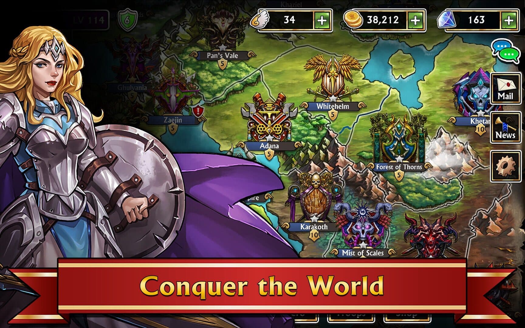 Gems of War screenshot 0