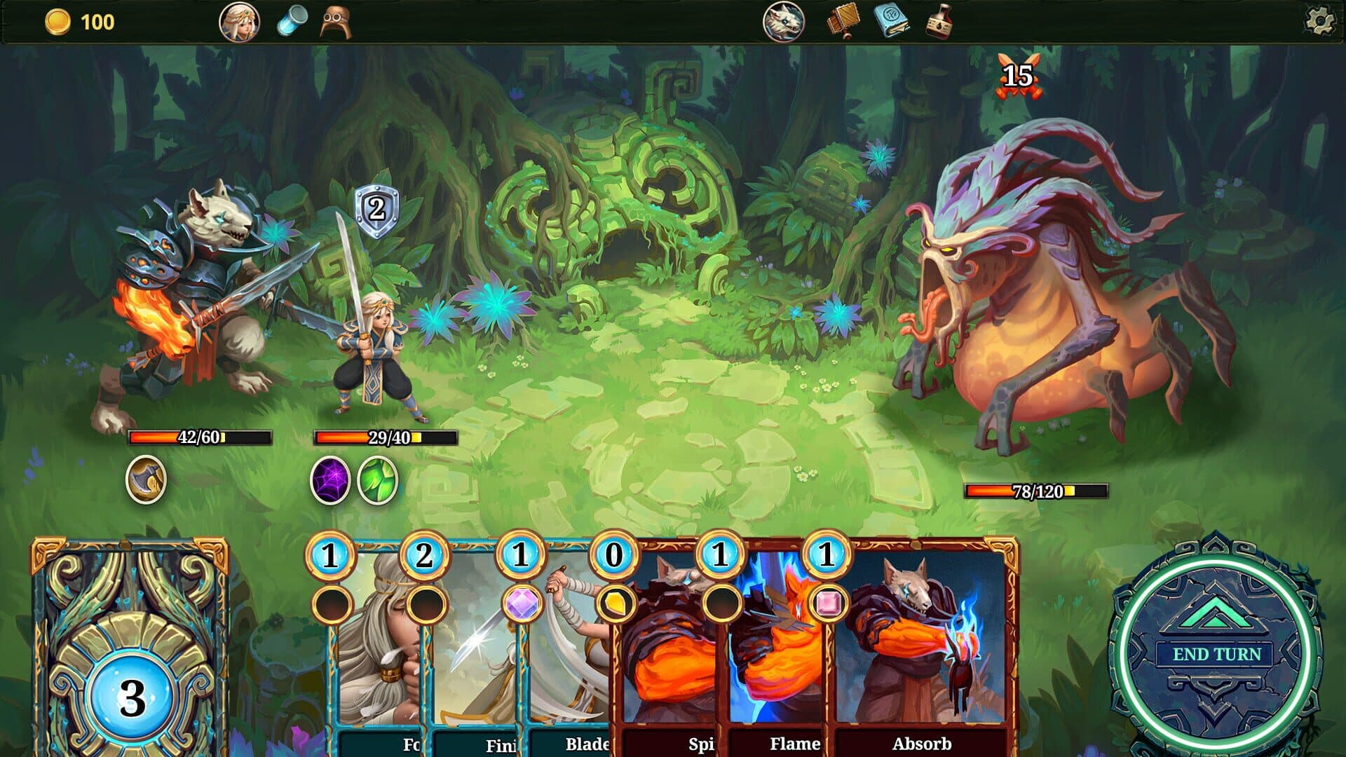 Roguebook screenshot 5