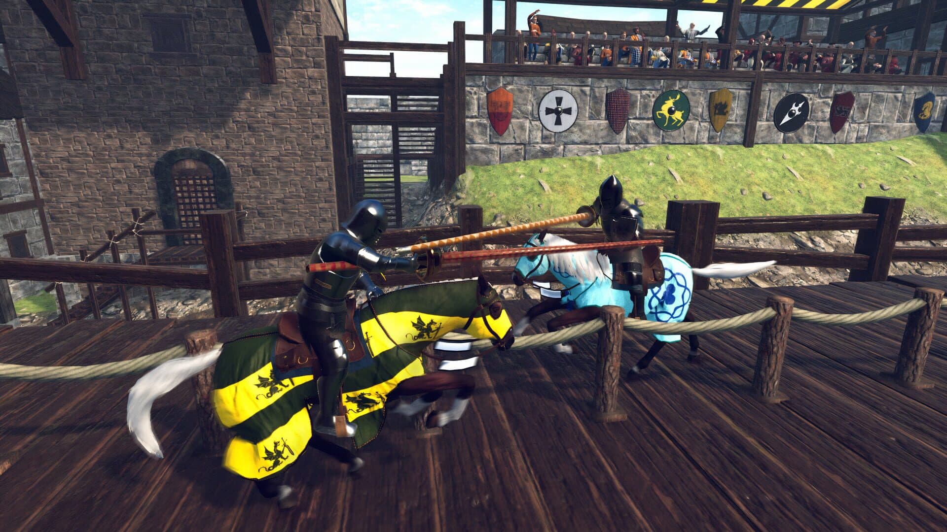اسکرین‌شات Mounted Knights Battle: Medieval Warrior Simulator - 6