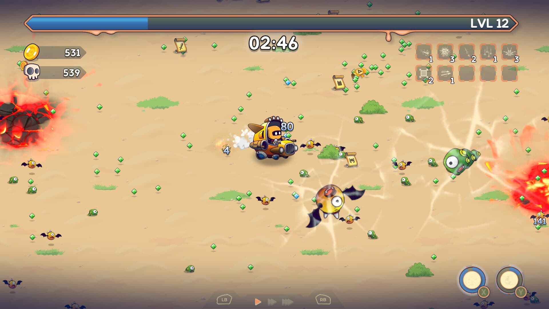 اسکرین‌شات Monster Rush Survivors - 3