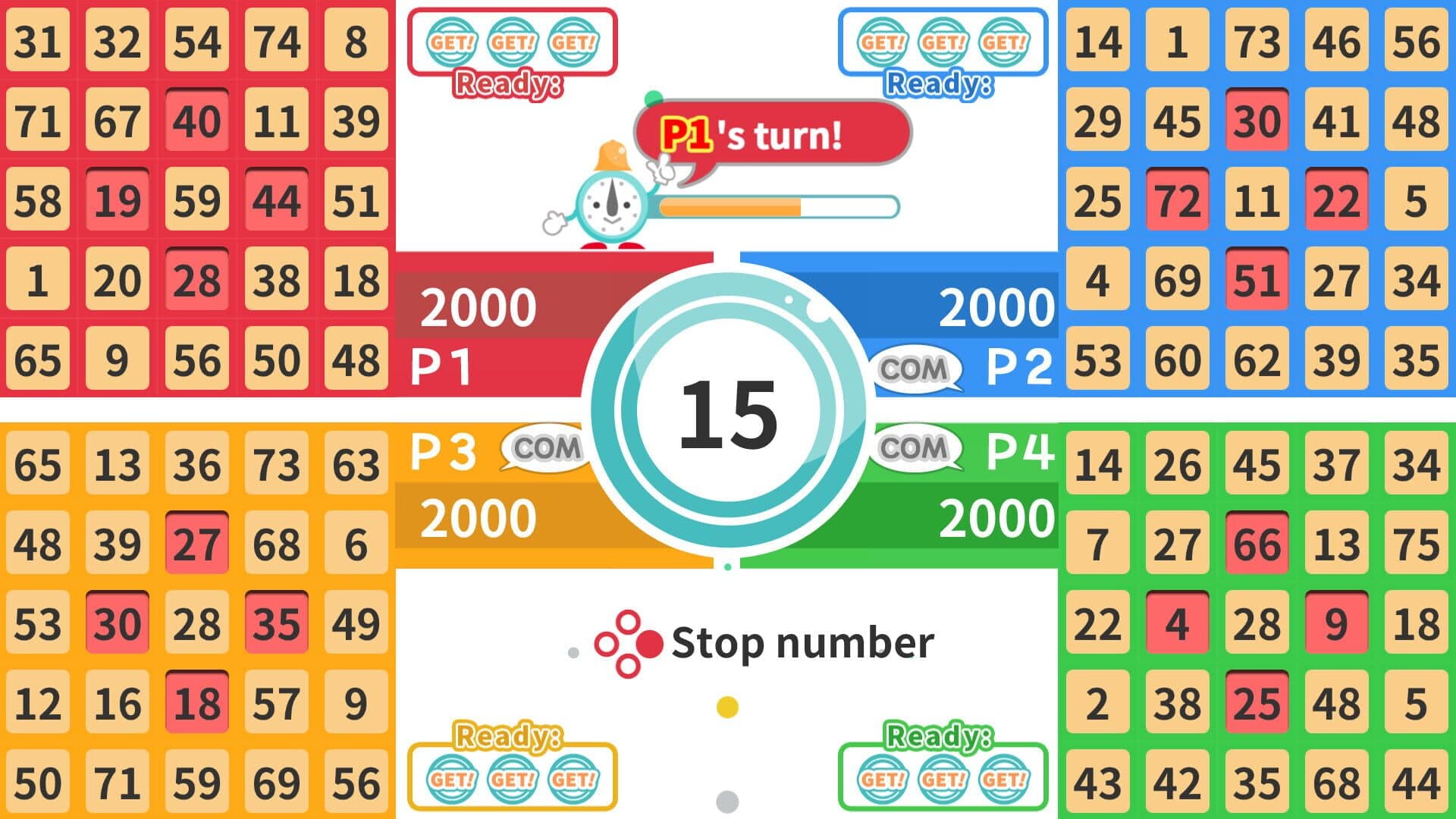 اسکرین‌شات Party Bingo - 1