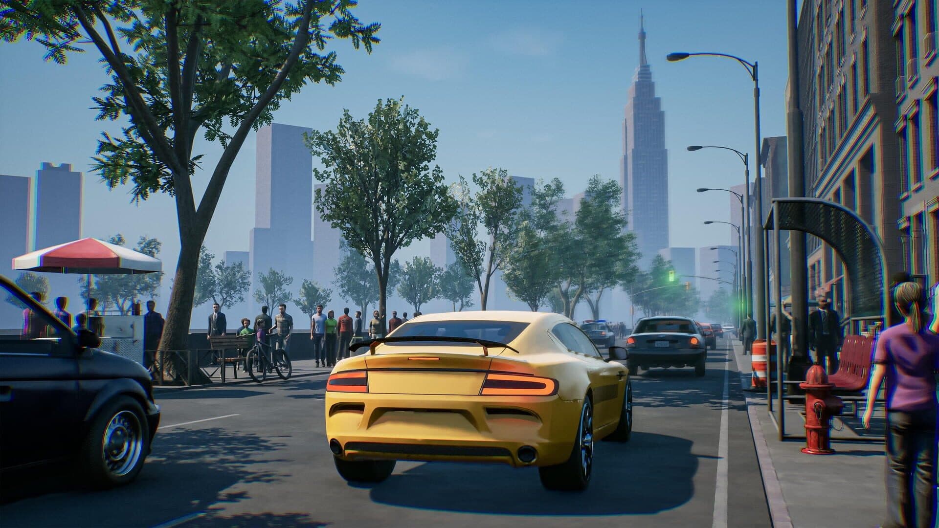 اسکرین‌شات Taxi Simulator Driver: NY City Rides - 1