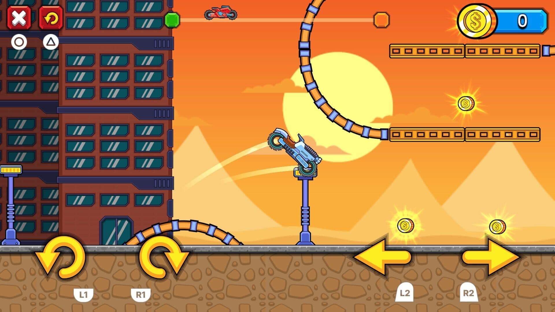اسکرین‌شات Gravity Biker - 1
