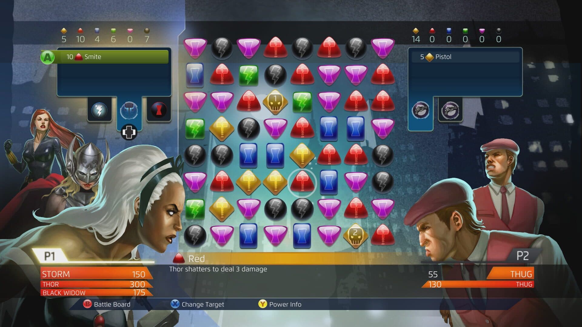 اسکرین‌شات Marvel Puzzle Quest: Dark Reign - 2