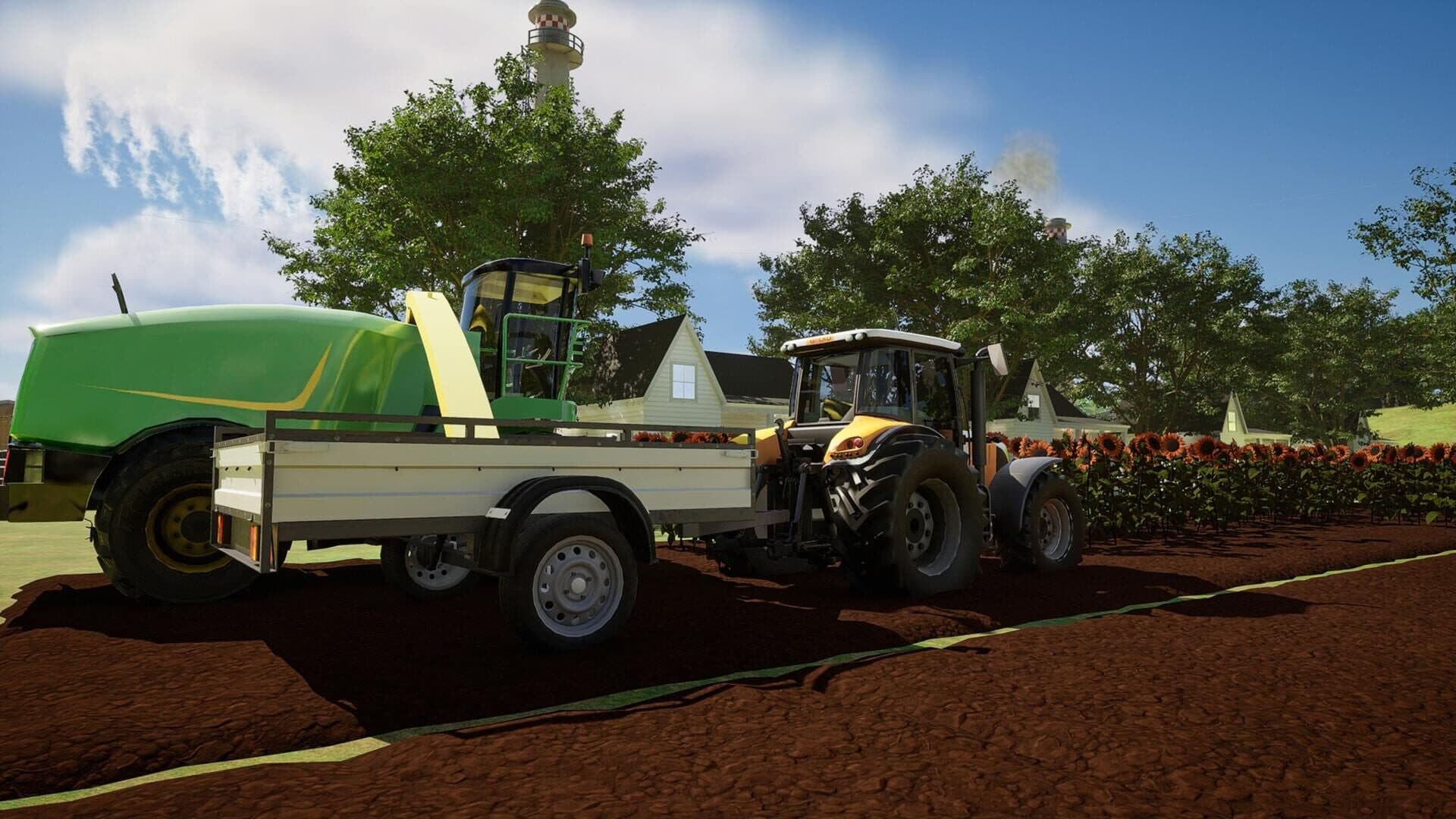 اسکرین‌شات Farming Sim 25: Drive Tractors, Combine, Trucks - 8