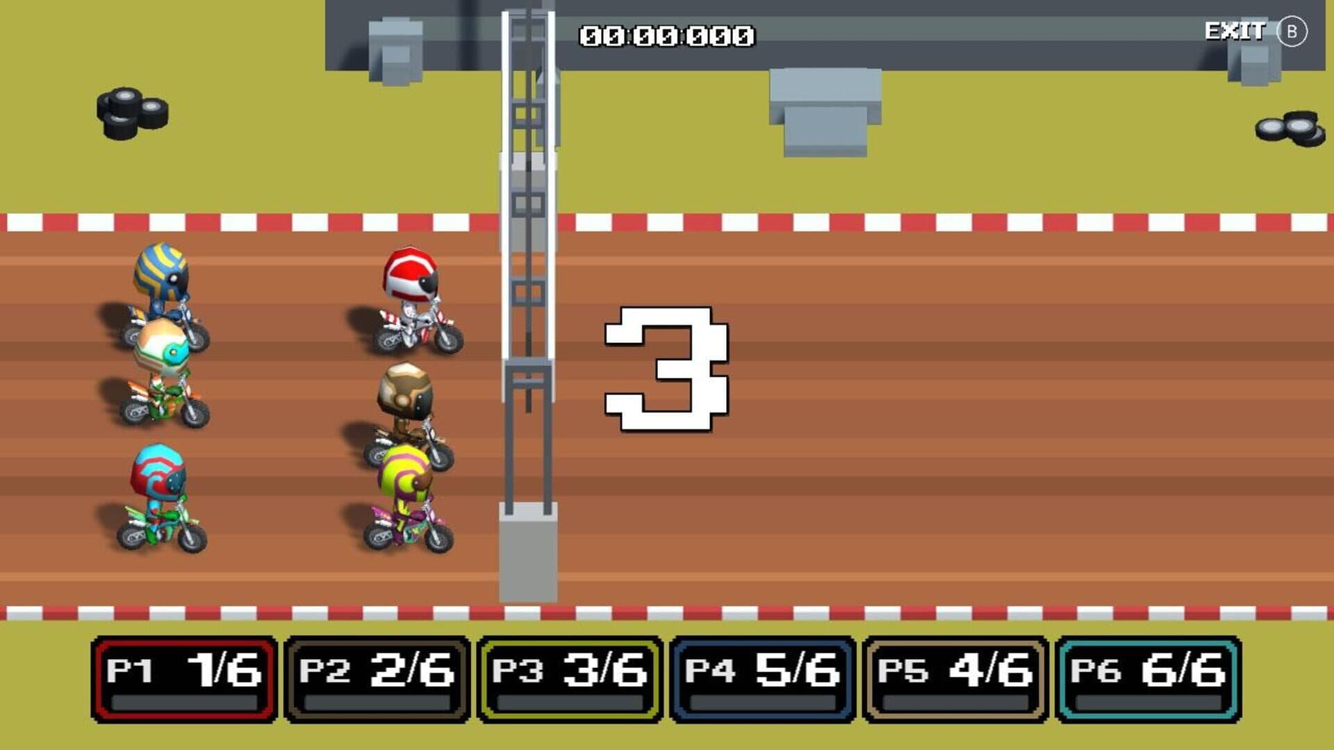 اسکرین‌شات Dirt Bike Retro - 1