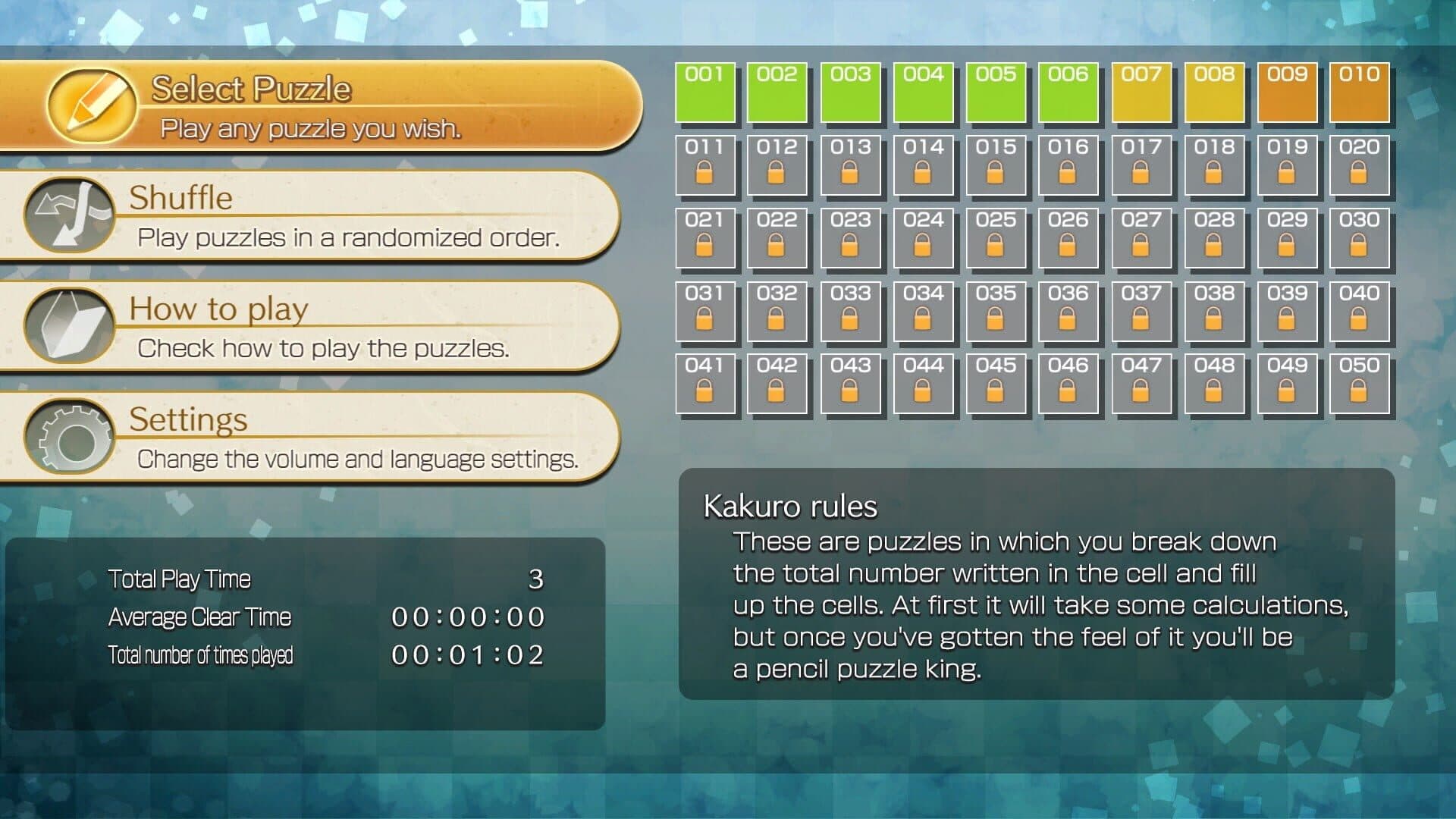 اسکرین‌شات Puzzle by Nikoli W Kakuro - 1