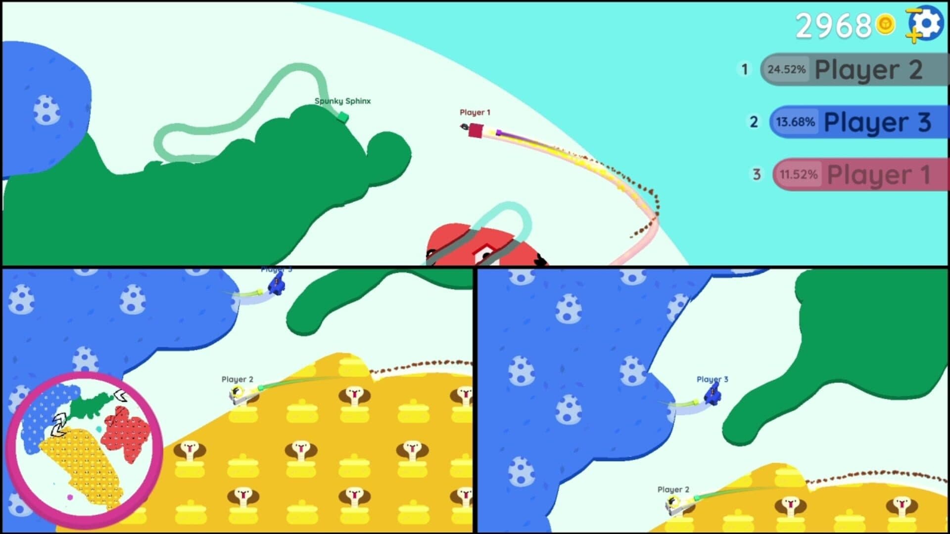 Paper io 2 screenshot 1