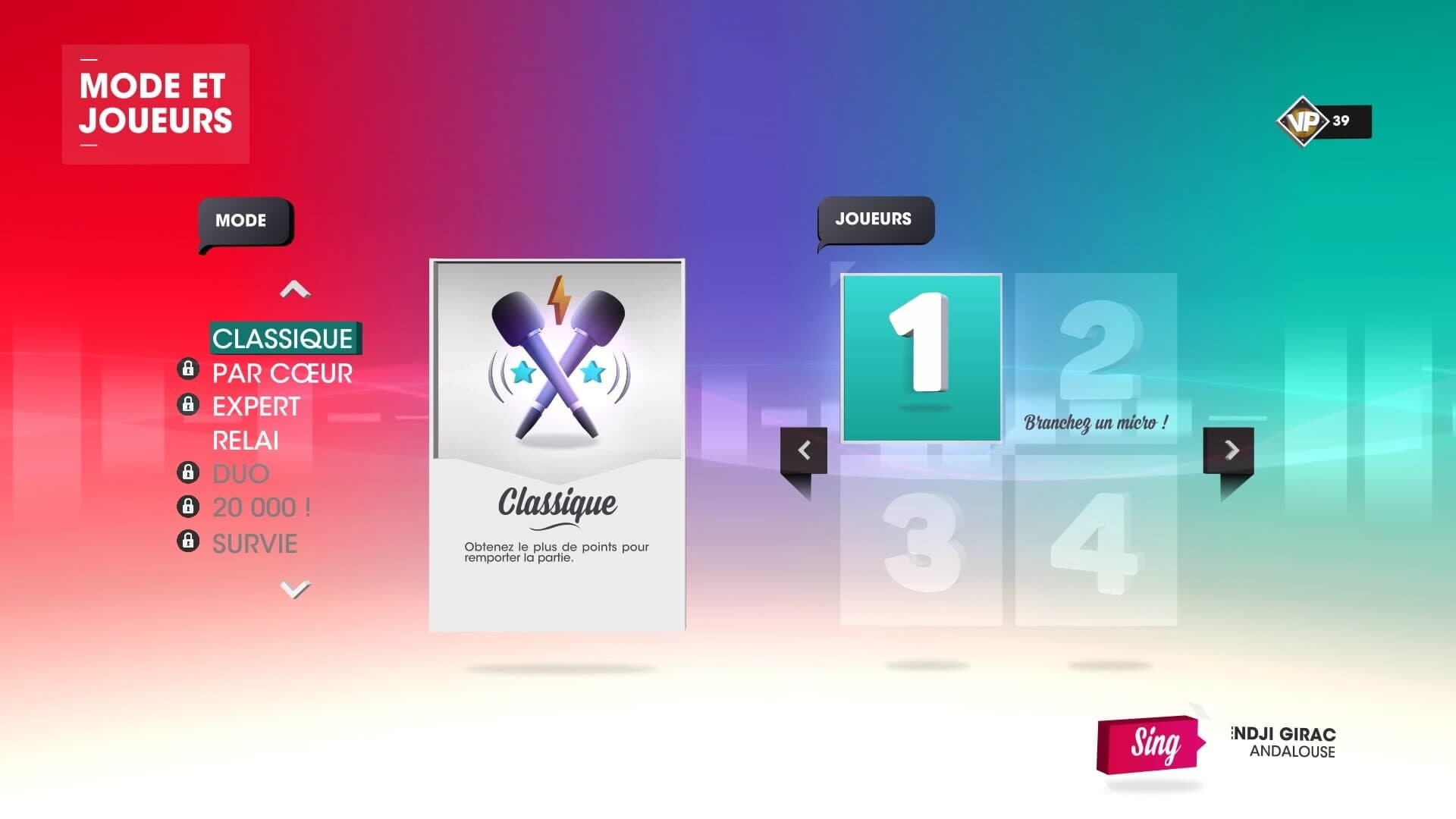 Let's Sing: Hits Français 2016 screenshot 1